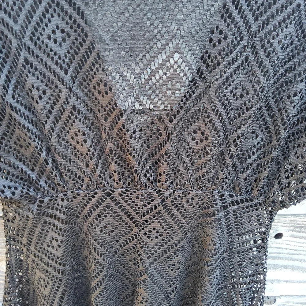 OP Black Swimsuit Cover Up Girls Size 7-9